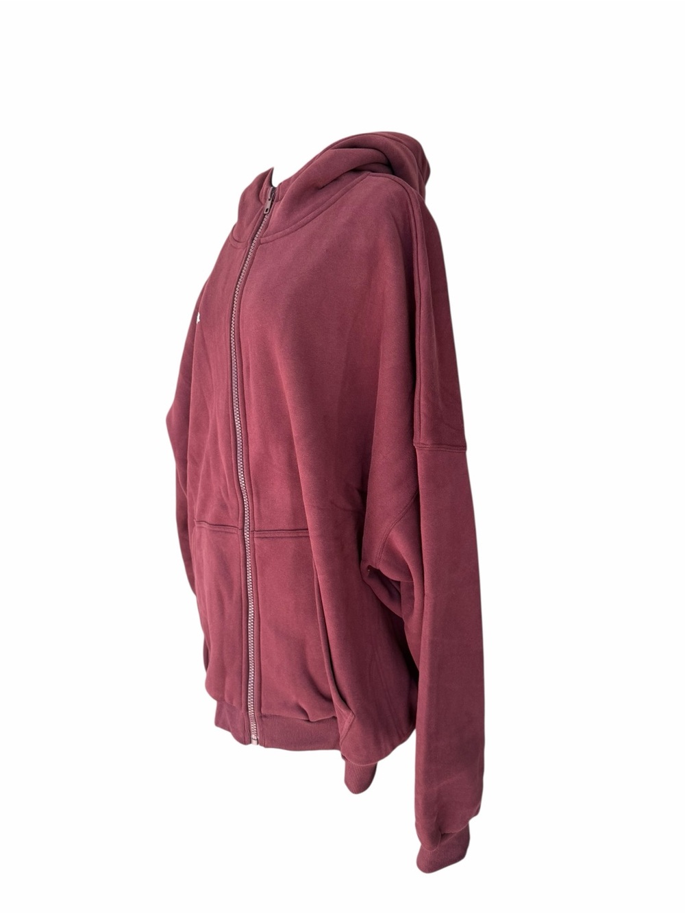 Comfrt Comfort Cloud Zip Up Hoodie Maroon Size XXL 2X Loungewear NWT Fleece - Picture 7 of 7